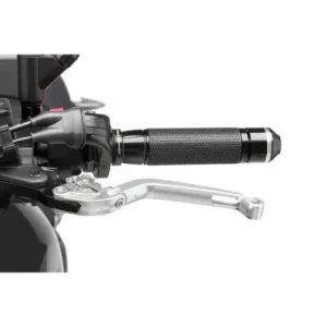 Occasione Imperdibile Leva frizione regolabile Puig Foldable Handle 2.0 per Kawasaki Ninja 125/250/300/400, Z125...-Argento