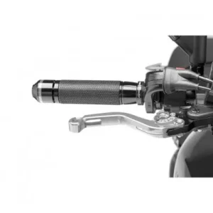 Leva freno regolabile Puig Short 2.0 per freno ant. su Yamaha X-Max 400-Argento Spedito Oggi