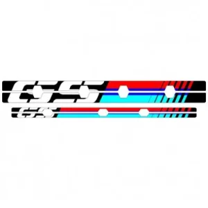 Set adesivi Puig per cerchi su BMW R1200GS e R1250GS-Nero Sconto