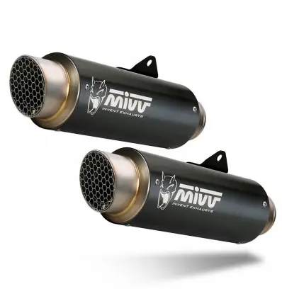 Terminali Mivv GP Pro Black per Ducati Scrambler 1100 18-20- Novità