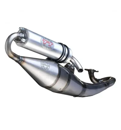 Marmitta espansione Leovince Handmade TT per MBK Nitro 98-99 e Yamaha Aerox 50 98-13- Ordina Subito