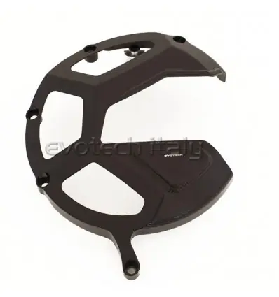 Nuova Collezione Protezione carter frizione Evotech per Ducati Multistrada 1200/S/Enduro-Nero