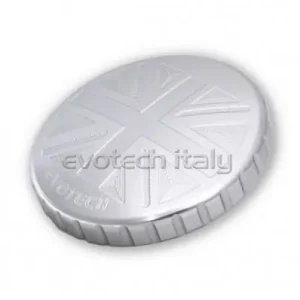 Tappo carburante Evotech Vintage per moto Triumph-Argento Prezzo Conveniente