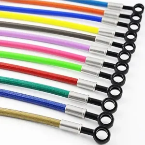 Kit tubi freno Accossato in treccia per Honda SH 125i-Arancio Compra Oggi Stesso