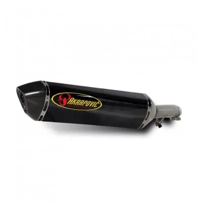 Professionale Marmitta Akrapovic Slip On Carbonio omologata per Suzuki GSF650/1250 Bandit e GSX650F-