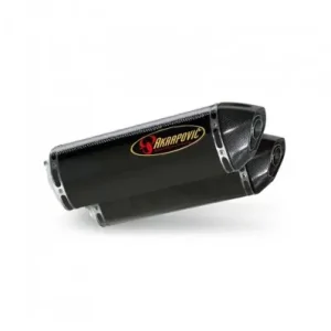 Spedizione Gratuita Coppia di marmitte Akrapovic Slip On Carbonio omologate per Kawasaki ZX-10R 06-07-