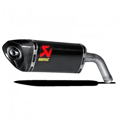 Popolare Marmitta Akrapovic Slip On Carbonio omologata per Honda MSX125/GROM 13-16-