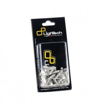 Ultime Pezzi Set bulloneria ergal per telaio Aprilia RSV 4R, Factory e APRC vari colori-Argento