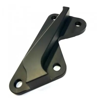Staffa per disco freno maggiorato da 190 mm Honda Dio nera- Solo Oggi
