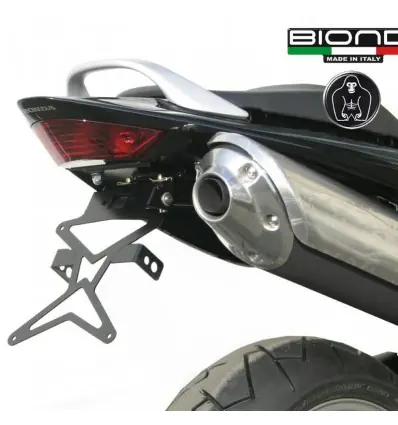 Portatarga regolabile nero Honda Hornet 600 03-07- Occasione Imperdibile