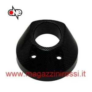 Spedito Oggi Fondello per marmitta originale ONE Tuning Yamaha T-Max 500 07-11 effetto carbonio-