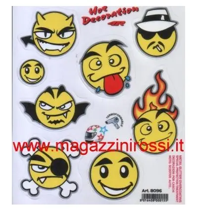 Set adesivi piccolo 4R Smile vari- Ultima Occasione