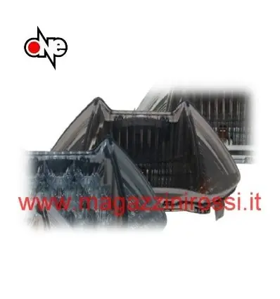 Esclusivo Gruppo ottico posteriore ONE Yamaha T-Max 500 08-11 black fumè omologato-