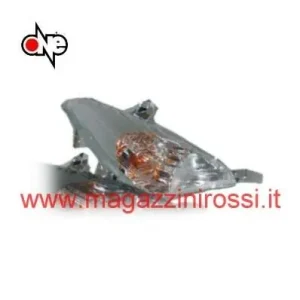 Frecce anteriori complete ONE Yamaha T-Max 500 08-11 cromo trasparenti- Offerta Lampo