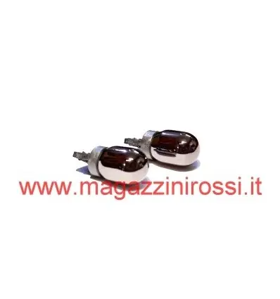 Offerta Speciale Coppia lampadine Daytona T20 arancio chrome-