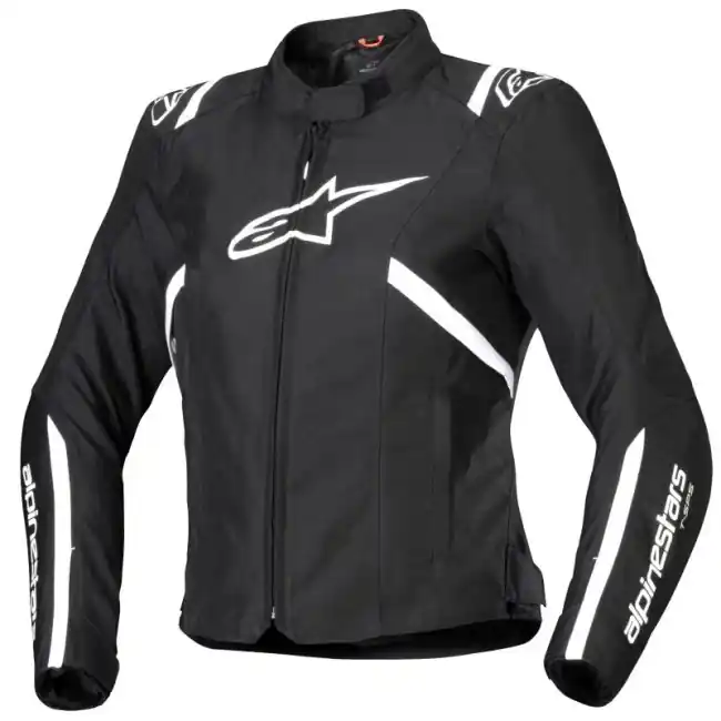 Giacca moto da donna Alpinestars Stella T-SPS V2 Waterproof nero e bianco-S Prezzo Di Fabbrica