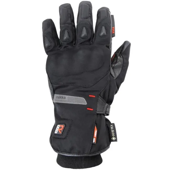 Scelto Dai Clienti Guanti da moto Rukka Thermo-G GoreTex in pelle nera-M