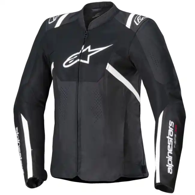 Giacca moto da donna Alpinestars Stella T-SPS Air V2 Jacket nero e bianco-XS Solo Oggi