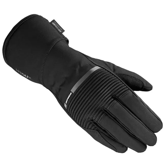 Guanti moto invernali da donna Spidi Underground KP Lady H2Out neri-S Prezzo Ridotto