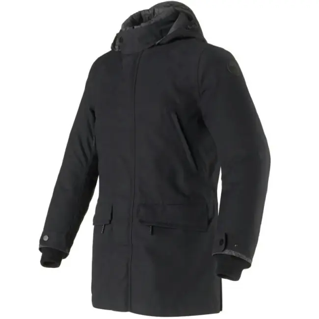 Promo Stagionale Giacca lunga da moto Clover Manhattan WP nera-M