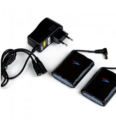 Kit batterie Richa da 12V e 2000 mAh per guanti predisposti- Ultime Pezzi