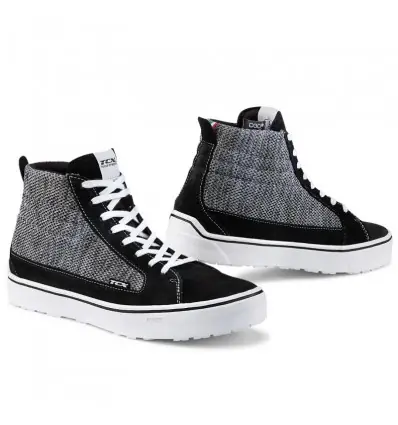 Scarpe da moto TCX Street 3 Air nero e grigio-38 Occasione