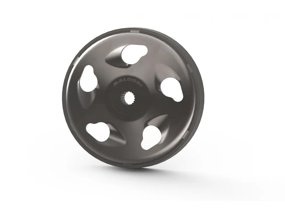 CAMPANA FRIZIONE ALETTATA MAXI WING CLUTCH BELL INTERNO 125MM PESO 960 GRAMMI MALOSSI WT MOTORS ATENE 152 4T LC (1P58MJA)- Novità