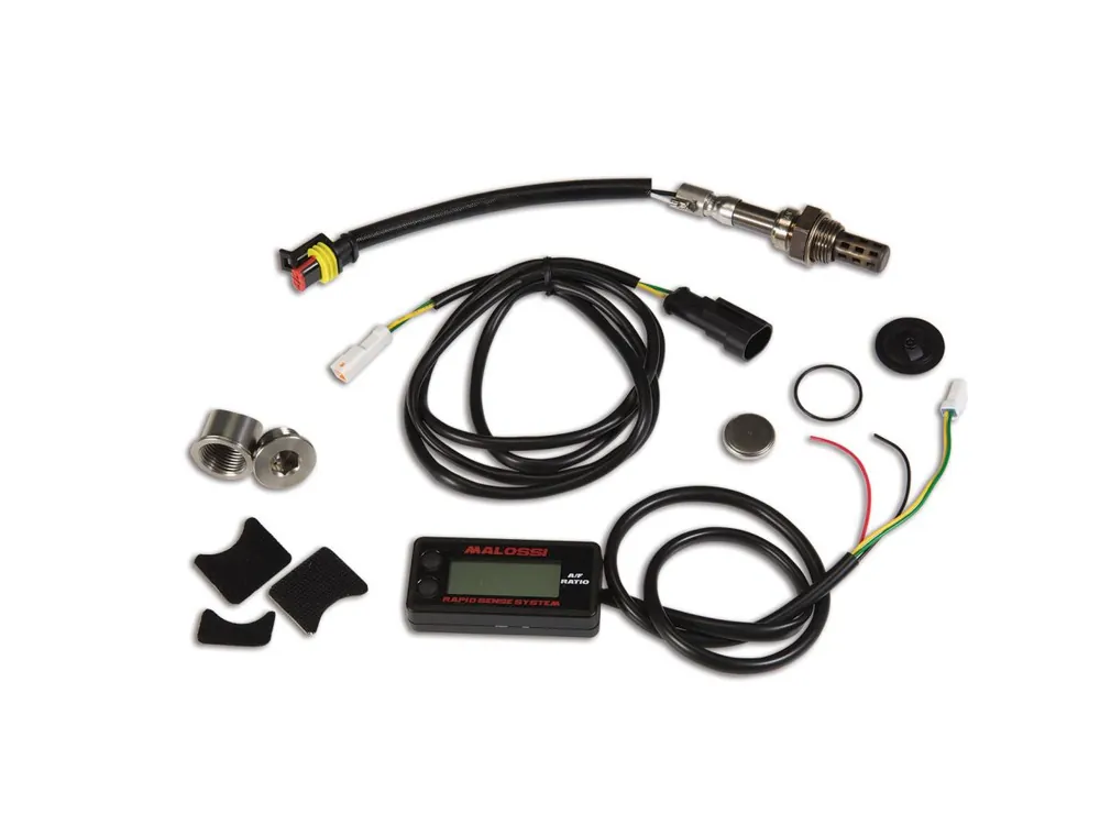 Nuova Collezione RAPID SENSE SYSTEM A / F RATIO METER CON FILETTO M12X1.25 MALOSSI VESPA GTS TOURING HPE 300 IE 4T LC EURO 4 2019-2020 (MA36M)-