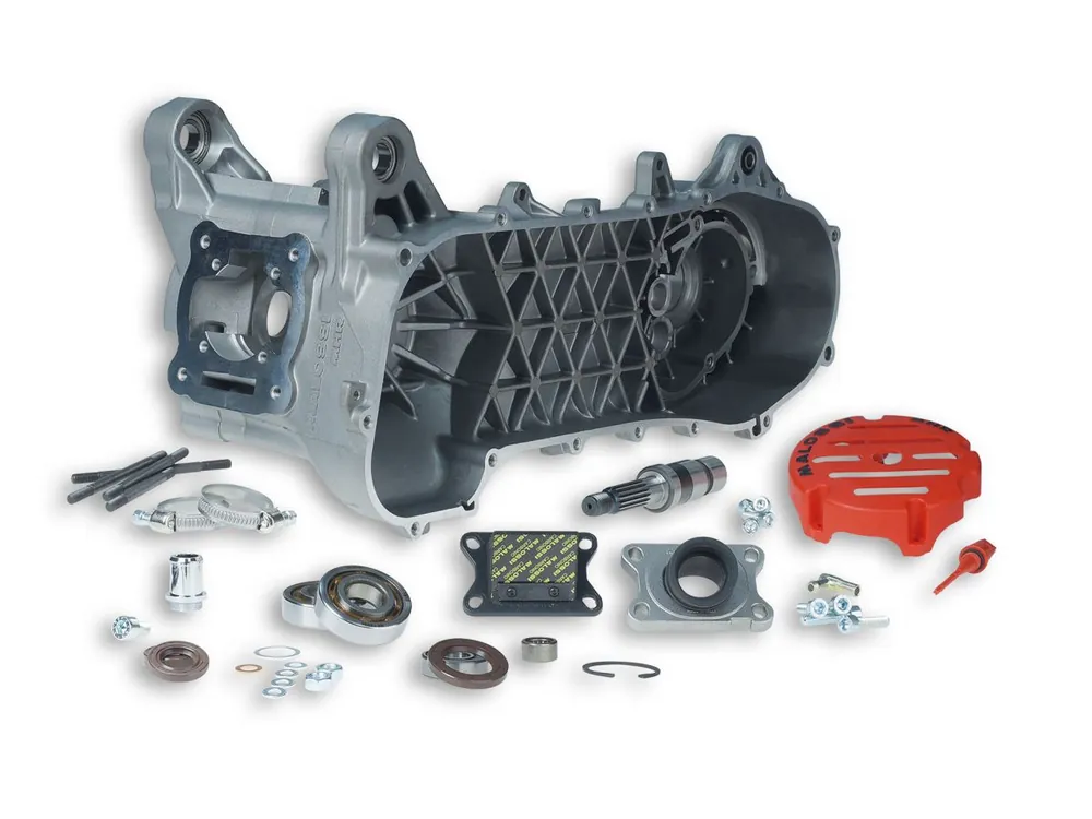 Spedizione Espresso CARTER MOTORE COMPLETO C-ONE (PER MOTORE YAMAHA) MALOSSI ITALJET DRAGSTER 50 2T LC-