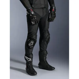 PANTALONI IN PELLE MISSILE V3 - LUNGHEZZA STANDARD ALPINESTARS-44 Direttamente Dal Produttore