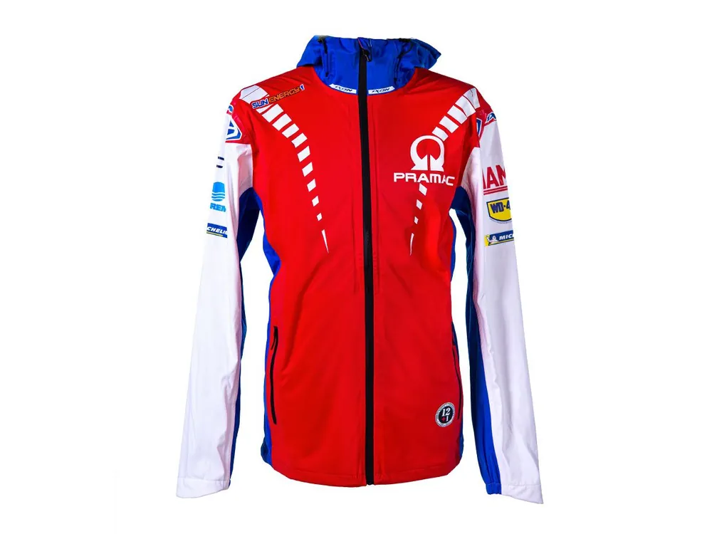 KWAY GIACCA ANTIVENTO UFFICIALE DUCATI TEAM PRAMAC RACING MOTOGP 2020-XS - Pronta consegna Scelto Dai Clienti
