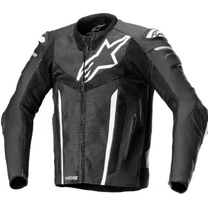Prezzo Scontato GIACCA PELLE FUSION ALPINESTARS NERO / BIANCO-46 - Esaurito
