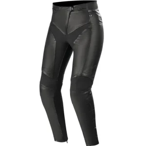 PANTALONI IN PELLE DONNE STELLA VIKA V2 ALPINESTARS-38 Promozione