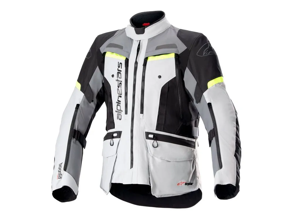 Offerta Speciale GIACCA BOGOTA PRO DRYSTAR ALPINESTARS GHIACCIO / GRIGIO / GIALLO FLUO-S - Ordinabile