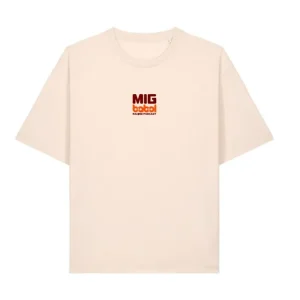 T-SHIRT OVER PREMIUM UFFICIALE MIG BABOL RACING PODCAST SABBIA 100% COTONE-S - Ordinabile Direttamente Dal Produttore