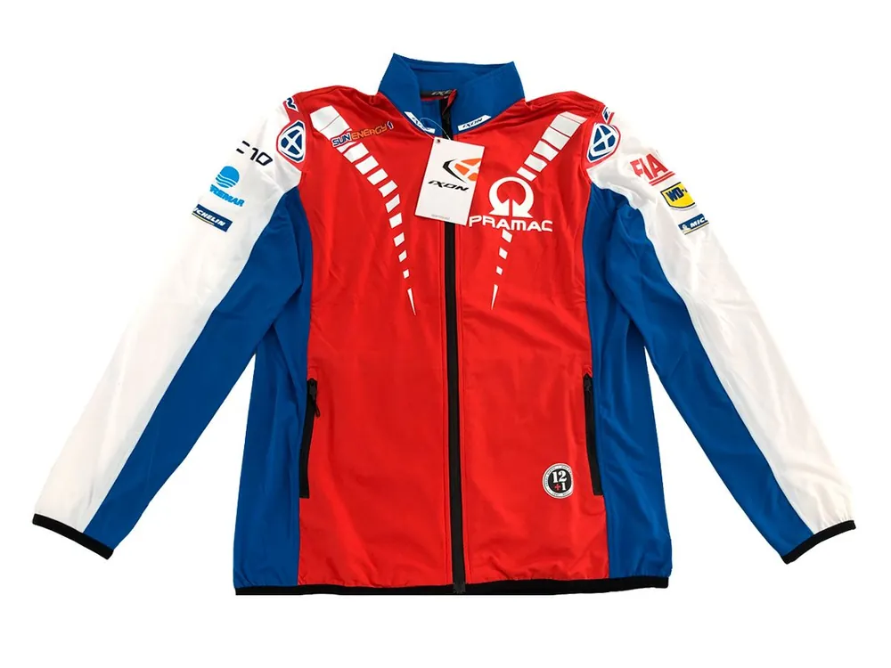 Spedizione Espresso FELPA CON ZIP UFFICIALE DUCATI TEAM PRAMAC RACING MOTOGP 2020-M - Esaurito