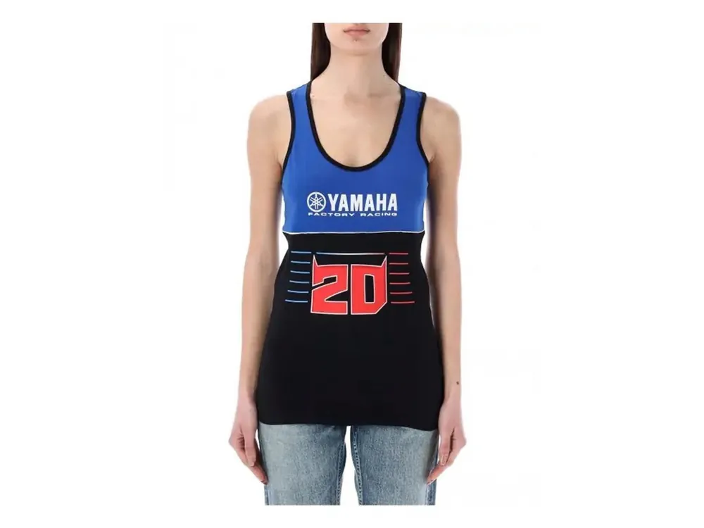 2333903 CANOTTA DONNA UFFICIALE YAMAHA FABIO QUARTARARO 20-XS - Ordinabile Occasione