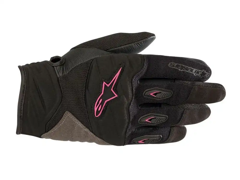 GUANTI STELLA SHORE ALPINESTARS NERO / FUCSIA DONNA-XS - Esaurito Offerta Del Giorno