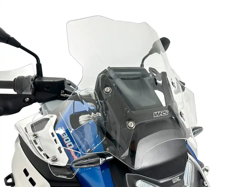 CUPOLINO TOURING PLUS CON RADAR TRASPARENTE WRS BMW R 1300 GS / ADV 2024-2026- Prezzo Di Fabbrica
