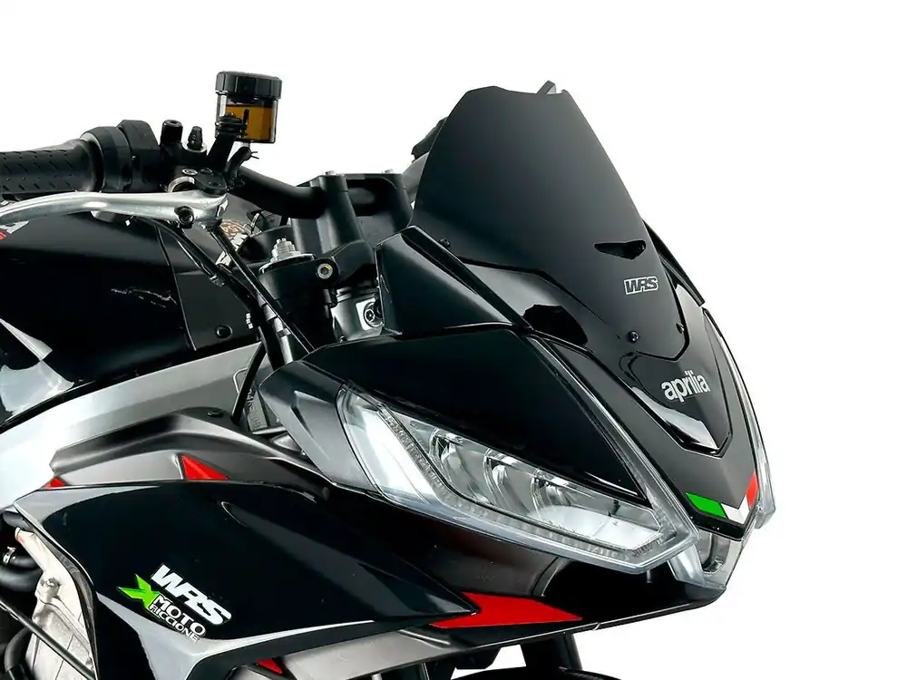 CUPOLINO SPORT NERO OPACO WRS APRILIA TUONO V4 / FACTORY 2021-2024- Promozione Esclusiva