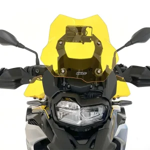 CUPOLINO WRS TOURING GIALLO FLUO + KIT MONTAGGIO BMW F 900 GS ADVENTURE 2024- Occasione