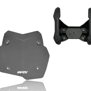 KIT CUPOLINO WRS STANDARD FUME' SCURO + TELAIETTO BMW F 750 GS 2018-2023- Ultimissimo Modello