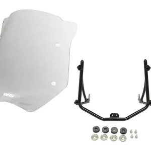 Economico KIT CUPOLINO TOURING WRS FUME' + TELAIETTO NERO BMW R 1200 R 2011-2014-