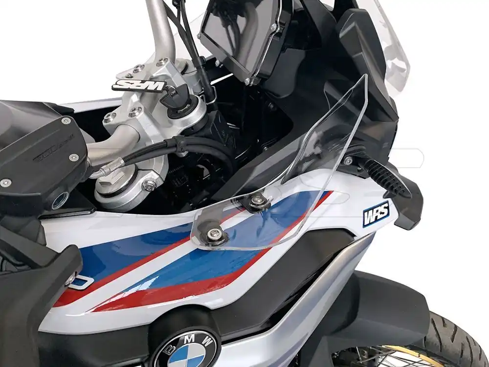 COPPIA DEFLETTORI WRS TRASPARENTI BMW F 750 GS / F 850 GS 2018-2023 (NO ADV)- Must-Have
