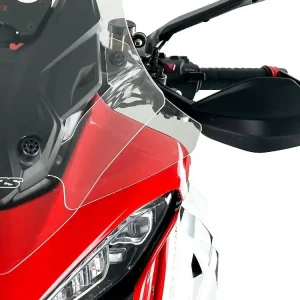 COPPIA DEFLETTORI WRS TRASPARENTE DUCATI MULTISTRADA V4 / S / S SPORT / RALLY 2020-2026- Offerta Lampo