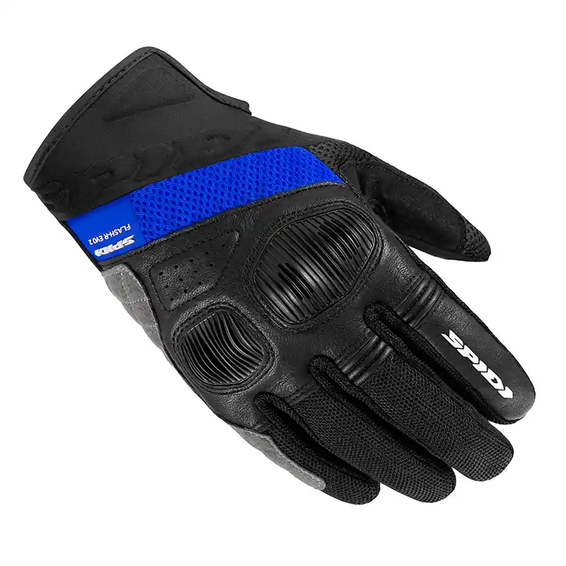 Novità Guanti Spidi Flash-R Evo 2 nero blu-M