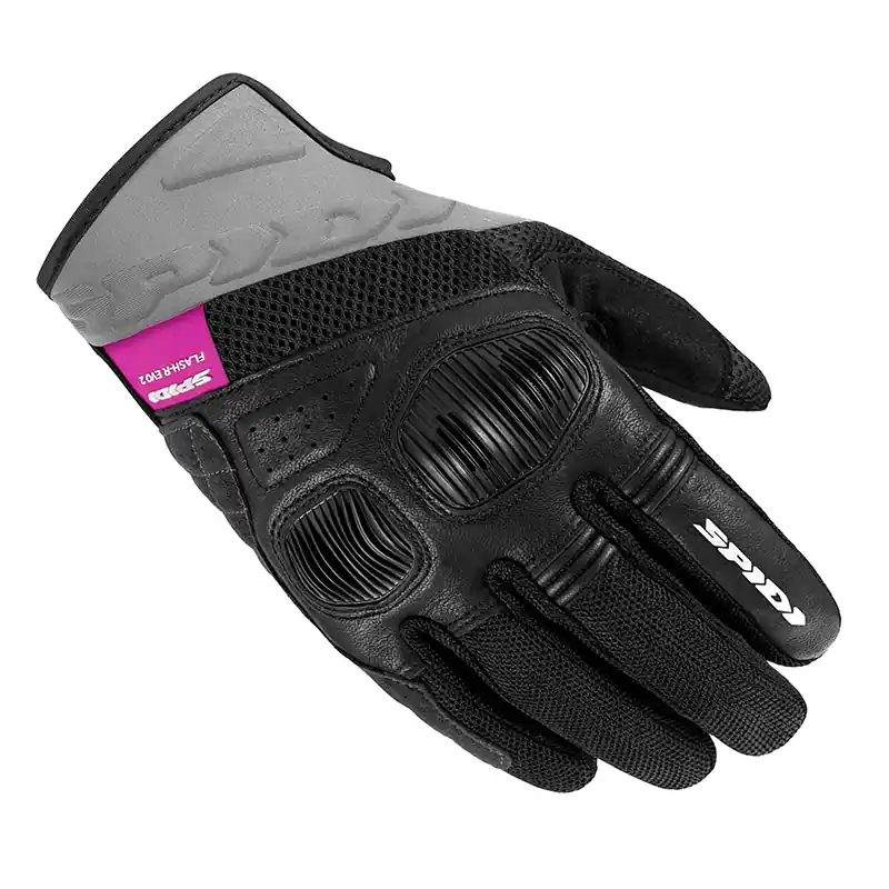 Prezzo Conveniente Guanti Donna Spidi Flash-R Evo 2 nero fuchsia-XL