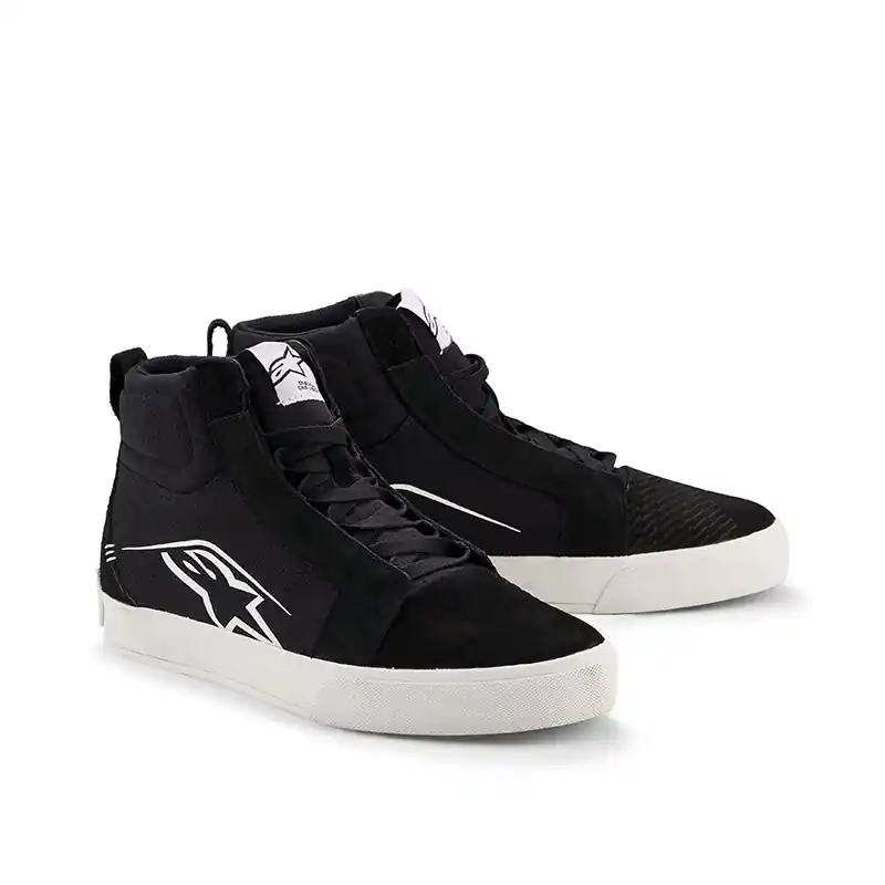 Nuova Collezione Scarpe Alpinestars Ride-63 Canvas nero bianco-7