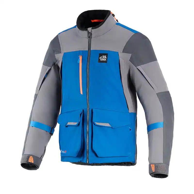 Giacca Alpinestars Maxdura Drystar XF Laminated blu-S Nuova Collezione