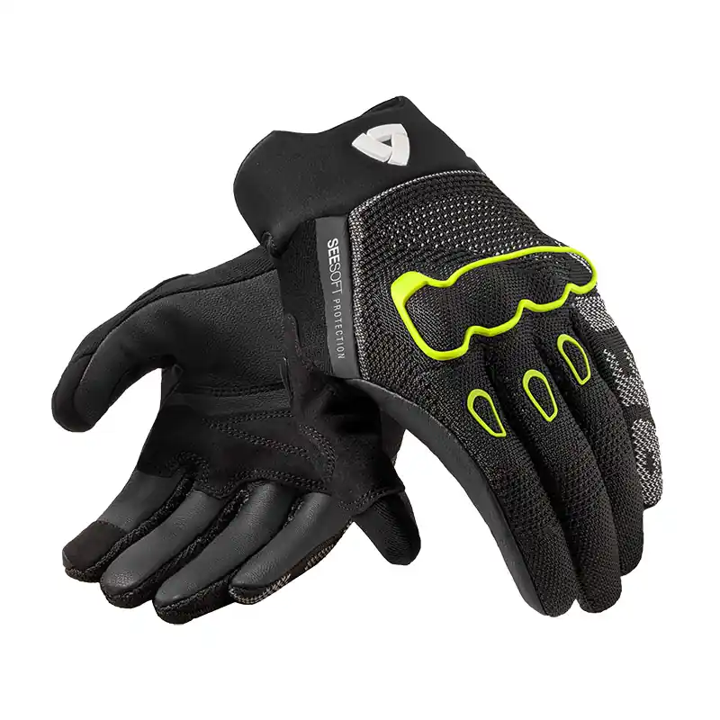 Consegna Rapida Guanti Rev'It Hyperspeed 3 nero giallo-S
